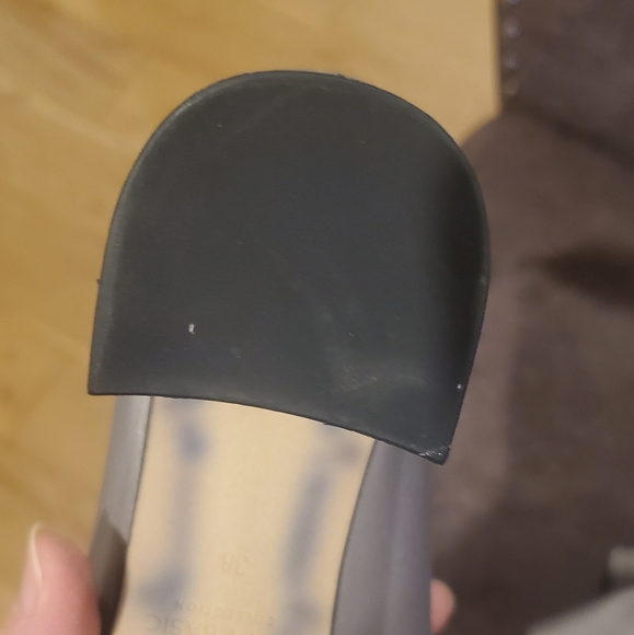 Zara grey satin ankle boots - Picture 5 of 9